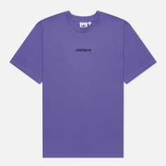 Мужская футболка adidas Originals EDGE Seam, цвет фиолетовый