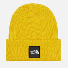 Шапка The North Face Black Box Beanie, цвет жёлтый