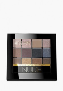 Палетка для глаз Eveline Cosmetics 01-Nude серии PROF EYESHADOW PALETTE, 12 г