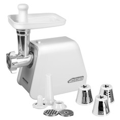 Мясорубки электрические мясорубка REDMOND RMG-1216-8 1800Вт 2кг/мин терки/шинк. 3реш. бел.