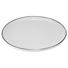 Тарелки тарелка WALMER Tracy 26,5см обеденная керамика белая