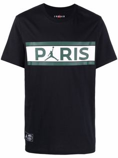 Jordan футболка с принтом Paris