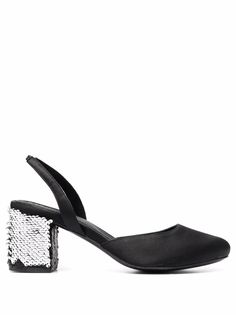 Styland туфли с ремешком на пятке и пайетками