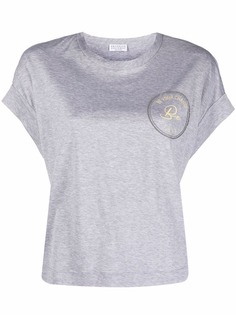 Brunello Cucinelli футболка с логотипом