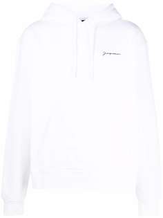 Jacquemus худи из органического хлопка с логотипом