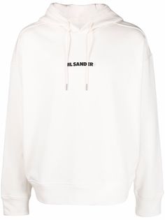 Jil Sander худи с логотипом