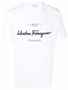 Salvatore Ferragamo футболка с логотипом