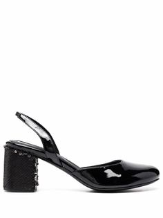 Styland туфли с ремешком на пятке и пайетками