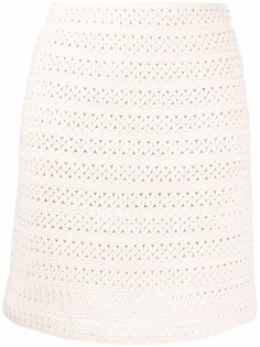 Ermanno Scervino юбка-карандаш в технике кроше