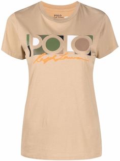 Polo Ralph Lauren футболка с вышитым логотипом