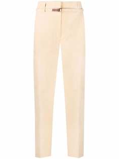 Brunello Cucinelli укороченные брюки строгого кроя