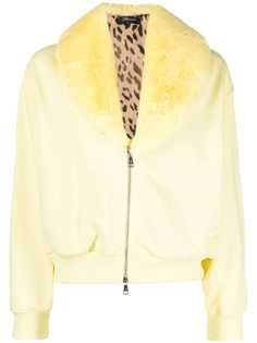 Blumarine бомбер с искусственным мехом