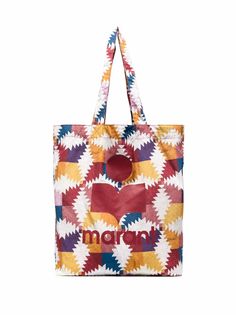 Isabel Marant Étoile сумка-тоут с графичным принтом