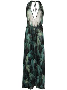 Alexandra Miro платье Goddess с вырезом халтер