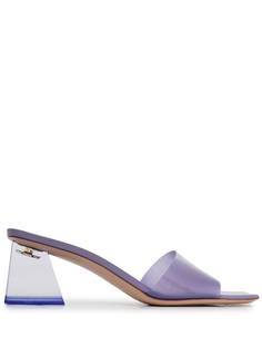Gianvito Rossi мюли Vernice на блочном каблуке