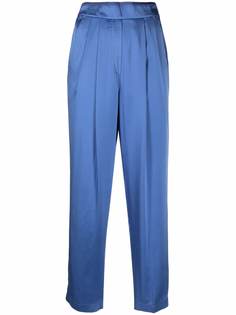 Forte Forte шелковые брюки прямого кроя