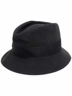 Loro Piana шляпа-федора с логотипом