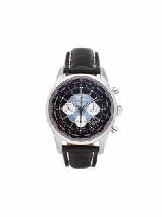 Breitling наручные часы Transocean Unitime Chronograph pre-owned 46 мм