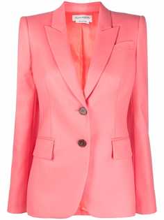 Alexander McQueen шерстяной однобортный блейзер