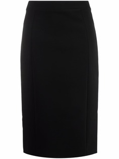 Moschino юбка миди прямого кроя
