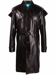 Bottega Veneta пальто с поясом
