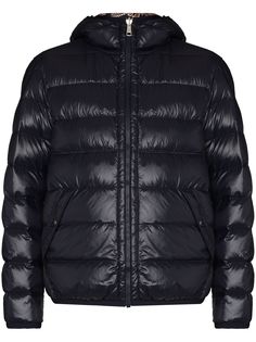 Moncler двусторонний пуховик Freville