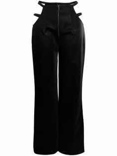 Kalmanovich широкие брюки с вырезами