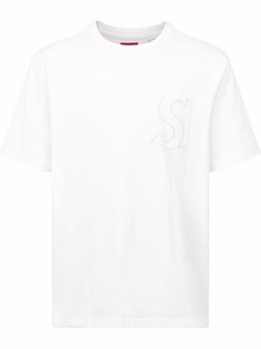 Supreme футболка с логотипом