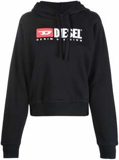 Diesel худи с кулиской и логотипом