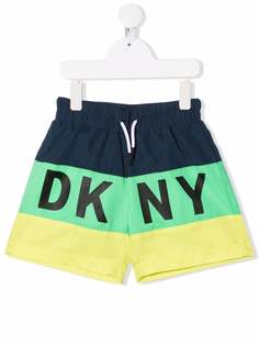 Dkny Kids плавки-шорты в стиле колор-блок