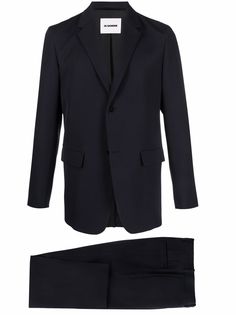 Jil Sander костюм с однобортным пиджаком