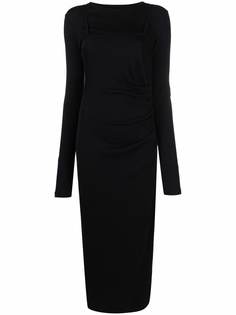 Helmut Lang длинное платье
