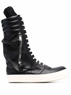 Rick Owens высокие кеды Geobasket