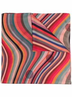 PAUL SMITH шарф с принтом