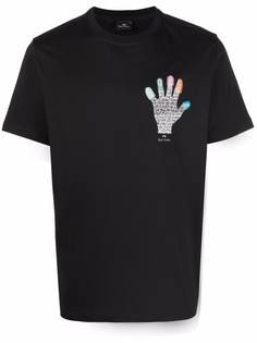 PS Paul Smith футболка с принтом Hand