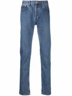 A.P.C. прямые джинсы с заниженной талией