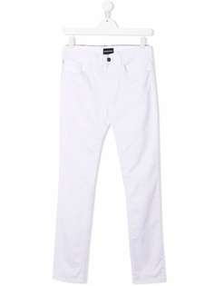 Emporio Armani Kids узкие джинсы