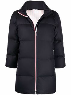 Thom Browne пуховик с укороченными рукавами