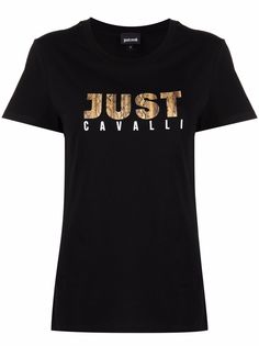 Just Cavalli футболка с логотипом