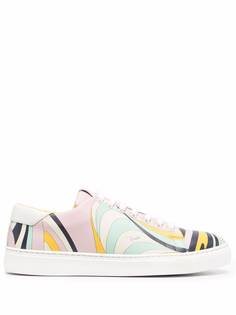Emilio Pucci кеды с принтом Vortici