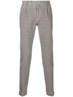 Briglia 1949 клетчатые брюки строгого кроя