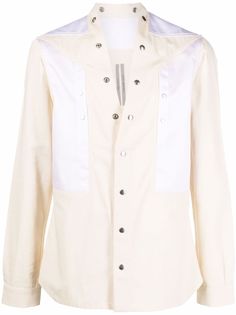 Rick Owens рубашка с V-образным вырезом