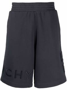 Givenchy шорты с вышитым логотипом