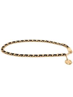 Chanel Pre-Owned ремень 1980-х годов с цепочкой