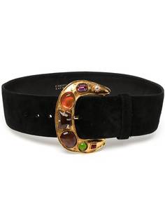 Christian Lacroix Pre-Owned ремень с декорированной пряжкой