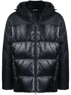 Polo Ralph Lauren стеганый пуховик с капюшоном