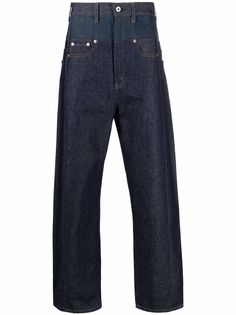 Junya Watanabe джинсы широкого кроя