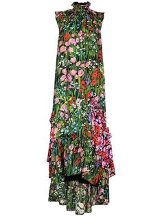Brøgger платье миди Bea с цветочным принтом