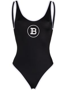 Balmain купальник с логотипом