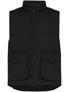 Snow Peak дутый жилет из переработанного рипстопа